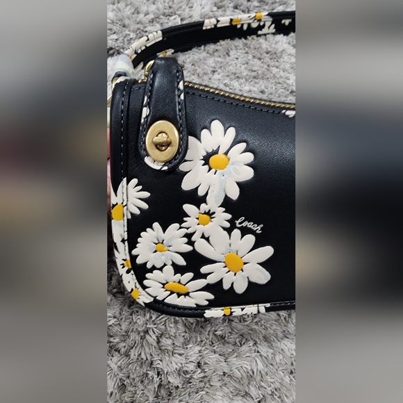 Coach Swinger Bag 20 With Floral Print - Picture 12 of 12